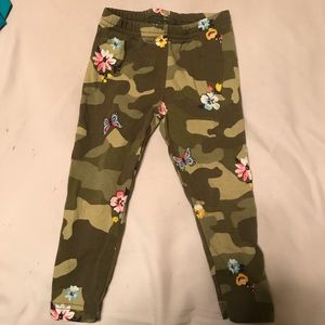 Carter’s Camo Floral Print Leggings